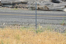 The Yakima Greenway - Hogwire Fence with Barbwire